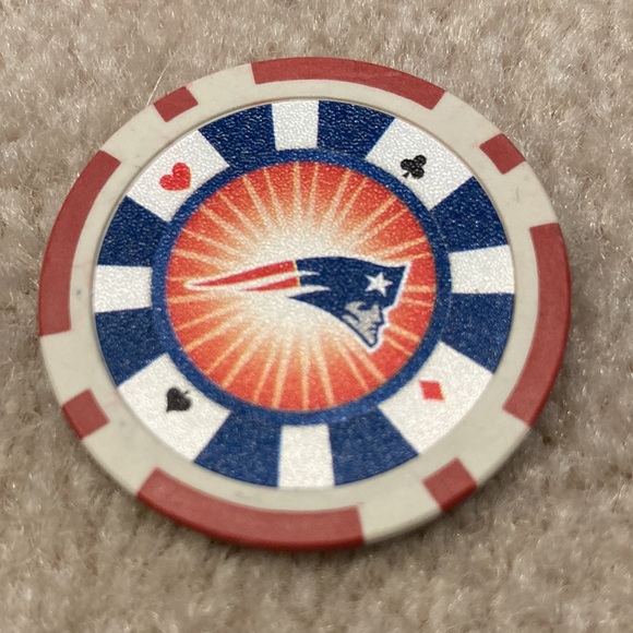 New England Patriots poker chips - Picture 8 of 14